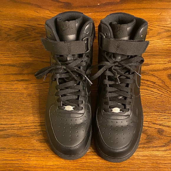 Nike Air Force 1 High ‘07 Black - Picture 2 of 13